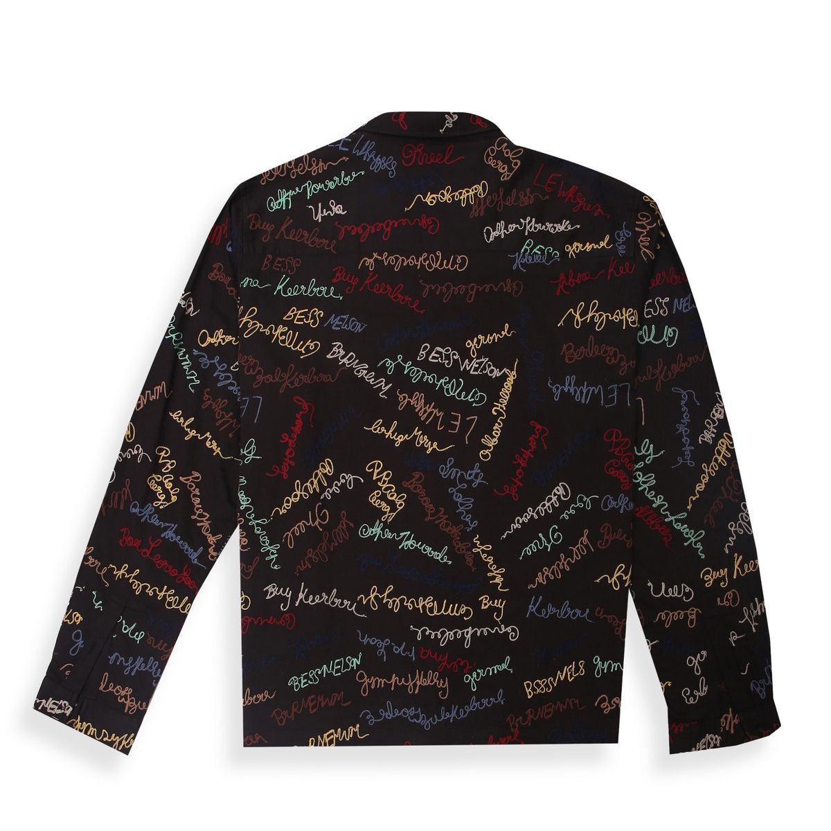 Signature Stitches Cotton Satin Shirt