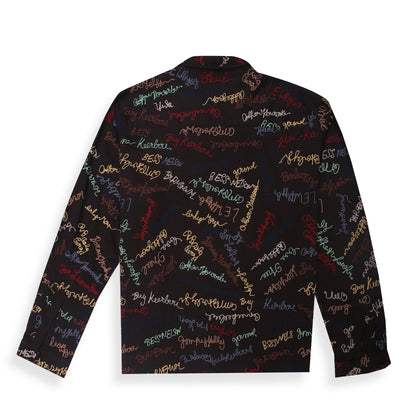 Signature Stitches Cotton Satin Shirt